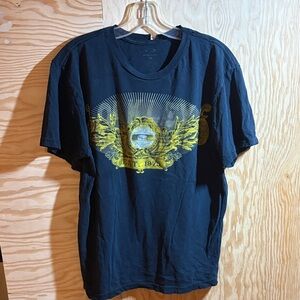 Oakley Black and Yellow Graphic Tee